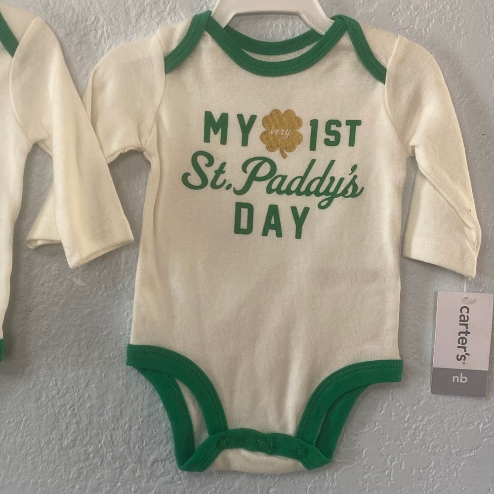 Carters My Very First St. Patricks Day Bodysuit
